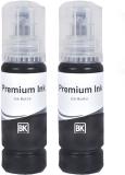 R C Print INK COMPATIBLE FOR PRINTER L3110,L31 Black - Twin Pack Ink Bottle