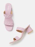 Mast & Harbour Women Heels (Pink , 3)