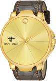 EDDY HAGER EH-177-GOLD Long Life Ion Gold Plated Analog Watch  - For Men