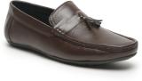 Teakwood Leathers Slip On For Men (Brown , 7)