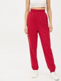 HARPA Solid Women Red Track Pants