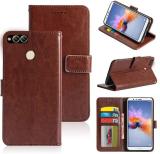 BOZTI Back Cover for Honor 7X (Brown, Dual Protection, Pack of: 1)