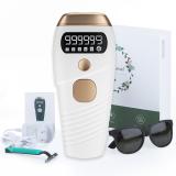 Zovilstore IPL Ultra Permanent&Painless FullBody Laser HairRemoval Machine 999,999 Flashes Corded Epilator (White)