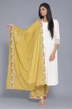 W Pure Cotton Solid Women Dupatta