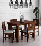 JeenWood Beautiful Dining Set In Sheesham Wood In Living Room Solid Wood 4 Seater Dining Set (Finish Color -Teak Finish, DIY(Do-It-Yourself))