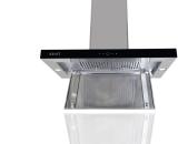 Kraft Italy XIMI(90) Ceiling Mounted BLACK AND SS 1900 CMH Chimney