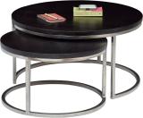 Induscraft Sheesham Wood Solid Wood Coffee Table (Finish Color - Black, Pre-assembled)