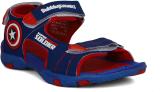 Bubblegummers Boys Velcro Sports Sandals (Blue , 16 Years and Above)