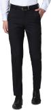 PETER ENGLAND Slim Fit Men Black Trousers