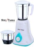 NIKI TASHA by NIKI TASHA POWER PIUS 500 W Mixer Grinder (2 JAR TOWER GREEN | 2 Jars | White)