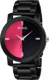 RELish RE-BB8217 PREMIUM- Black Dial & Black Chain Analog Watch  - For Men