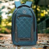 WROGN Casual Hustle 5.0 Padding Backpack with rain cover 38 L Laptop Backpack (Blue)