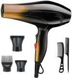 Sanjana Collections Salon Grade Professional Hair Dryer 3500W with 1 Diffuser, 1 Comb Diffuser Hair Dryer (3500 W, Gold)