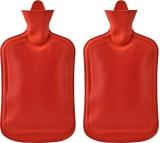 Recombigen Hot Water Bottle standard (Pack of 2) Combo 2 Pack 2000 ml Hot Water Bag (Red/Blue)