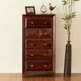 SMAART CRAAFTS Solid Wood Free Standing Chest of Drawers (Finish Color - MAHOGANY FINISH, DIY(Do-It-Yourself))