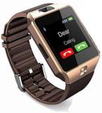 Gazzet 4G Calling mobile 4G watch with bluetooth Smartwatch (Brown Strap, free)