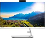 Lenovo IdeaCentre Ryzen 3 Dual Core 8 GB DDR4/512 GB SSD/Windows 11 Home/Integrated AMD Radeon Graphics/23.8 Inch Screen/24ADA6 with MS Office (White, 433.56 mm x 541 mm x 185.34 mm, 6.81 kg)