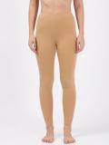 JOCKEY Ankle Length Western Wear Legging (Beige, Solid)