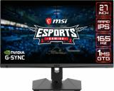 MSI Optix 68.58 cm (27 inch) WQHD LED Backlit IPS Panel height adjustable Gaming Monitor (MAG274QRF) (Response Time: 1 ms, 165 Hz Refresh Rate)