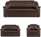 Sekar Lifestyle Home & Office Series Leatherette 3 + 2 + 1 Sofa Set (Brown, DIY(Do-It-Yourself))