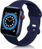 Gazzet 4G A1 Black watch, calling Smartwatch (Blue Strap, Free)