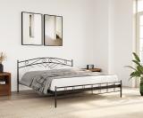 APRODZ Metal Queen Bed (Finish Color - Black, Delivery Condition - DIY(Do-It-Yourself))