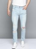 Mast & Harbour Skinny Men Blue Jeans