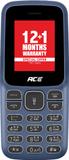 itel Ace2 Keypad Mobile| 1000 mAh Battery|Expandable Storage 32GB (Deep Blue)