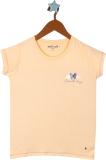 MONTE CARLO Girls Casual Cotton Blend Top (Pink, Pack of 1)