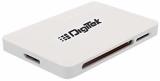 DIGITEK DCR-022 USB 3.0 High Speed Card Reader (White)