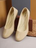 Get Glamr Women Wedges (Beige , 8)