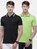 Classic Polo Solid Men Polo Neck Multicolor T-Shirt