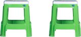 Nilkamal nilkamal stool 24 set of 2 green Stool (Green, DIY(Do-It-Yourself))