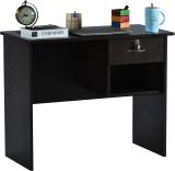 DeckUp Yonne Dark Wenge Engineered Wood Office Table (Free Standing, Finish Color - Dark Wenge, DIY(Do-It-Yourself))