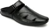 FENTACIA Men Sandals (Black , 7)