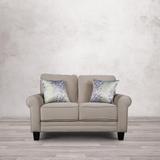 Hometown Claire Fabric 2 Seater  Sofa (Finish Color - Beige, Knock Down)