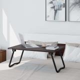 Nilkamal Zen Wood Portable Laptop Table (Finish Color - Wenge, Pre Assembled)