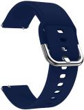 AOnes Silicone Belt Watch Strap with Metal Buckle for Helix Metalfit 4.0 Smart Watch Strap (Blue)