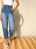 PLUSS Regular Women Blue Jeans