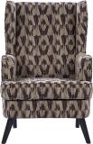 Hometown Charm Fabric Living Room Chair (Finish Color - Brown, Knock Down)