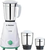 Bostton 750 Watt Double layered 25 MM Copper Motor 750 W Mixer Grinder (Jupitar Super Pro | 3 Jars | White/Green)