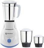 Bostton 750 Watt Double layered 25 MM Copper Motor 750 W Mixer Grinder (Diamond Super Pro | 3 Jars | White/Blue)