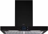 Elica iSMART SPOT H6 BF LTW 60 NERO 5 STAR Performance Chimney | Inverter Technology Wall Mounted Black 1425 CMH Chimney