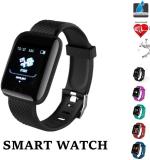 Ykarn Trades VI150_ID116 Plus Multi Sports Mode, Step Count Smart Watch Black(Pack of 1) Smartwatch (Black Strap, Free)