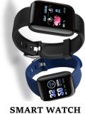 Ykarn Trades VI101_ID116 Pro Heart Rate Track, Step Count Smart Watch Black Only (Pack of 1) (Black Strap, Size : Free)