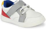 Tuskey Boys Velcro Sneakers (White)