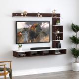 ANIKAA Kelly Engineered Wood TV Entertainment Unit (Finish Color - Wenge White, DIY(Do-It-Yourself))