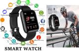 Ykarn Trades O10_ID116 _ID116 Plus Pedo meter, Fitness Tracker Multi Feature Bluetooth Smartwatch (Black Strap, Free)