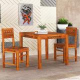 Kendalwood Furniture Solid Wood 2 Seater Dining Set (Finish Color -Honey Finish, DIY(Do-It-Yourself))