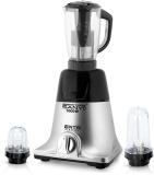 Masterclass Sanyo Mixer Grinder with Juicer and Bullets Jars 1000 W Mixer Grinder (1000-watts Mixer Grinder with 3 Jars (1 Juicer Jar and 2 Bullet Jars) EPMG393 | 3 Jars | Black-Silver)